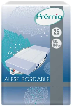 Alèse bordable Prémia 90 x 180 cm