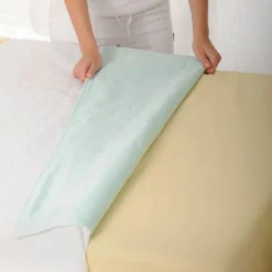 Alèse réutilisable 90x120cm avec rabat 45cm