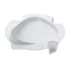 Assiette antidérapante blanche 23,5cm