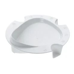 Assiette antidérapante blanche 23,5cm