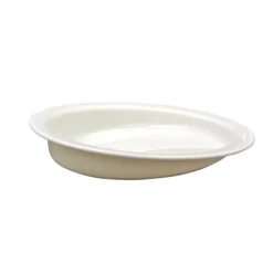 Assiette ronde avec rebord