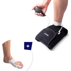 Attelle de cryothérapie compressive pour l'hallux valgus