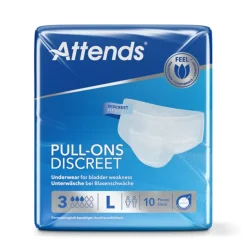 Attends Pull-Ons Discreet Underwear 3 Taille L