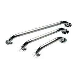 Barre d'appui acier chromé 60cm