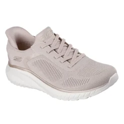 Basket Skechers Slip-ins Bobs Chaos Taupe Femme