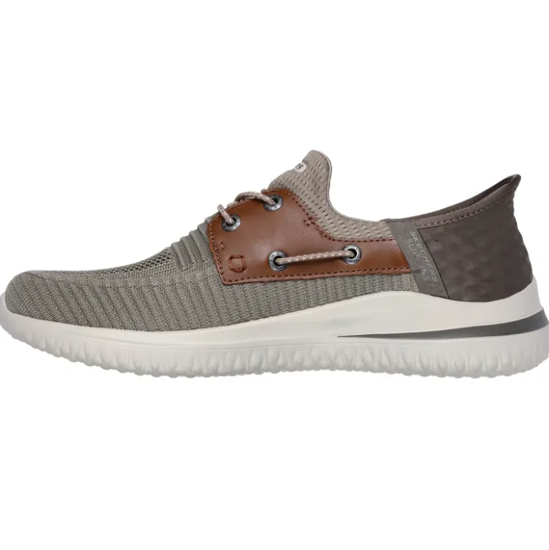 Basket Skechers Slip-ins Delson Homme Taupe