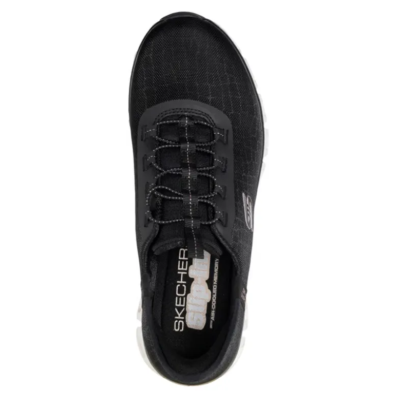 Basket Skechers Slip-Ins Glide-Step Prism noire Femme