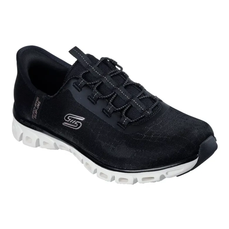 Basket Skechers Slip-Ins Glide-Step Prism noire Femme