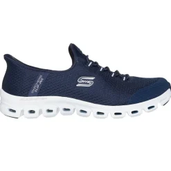 Basket Skechers Slip-ins Glide Step Femme Bleu marine