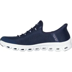 Basket Skechers Slip-ins Glide Step Femme Bleu marine