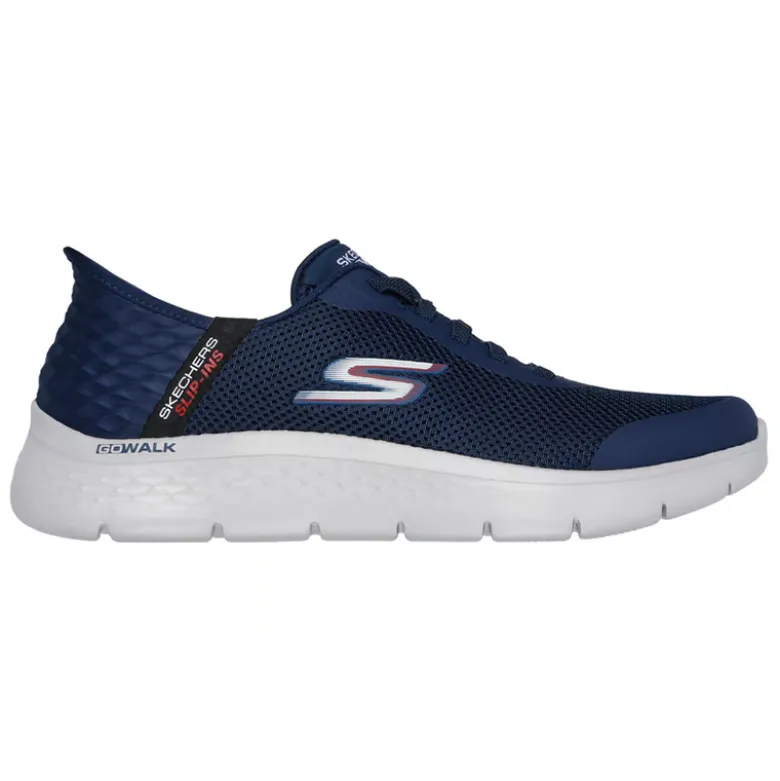Basket Skechers Slip-ins Go Walk Flex Homme Bleu Marine