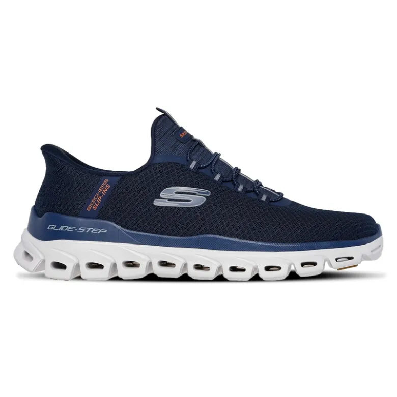 Basket Skechers Slip-ins Step Noxus bleu marine Homme