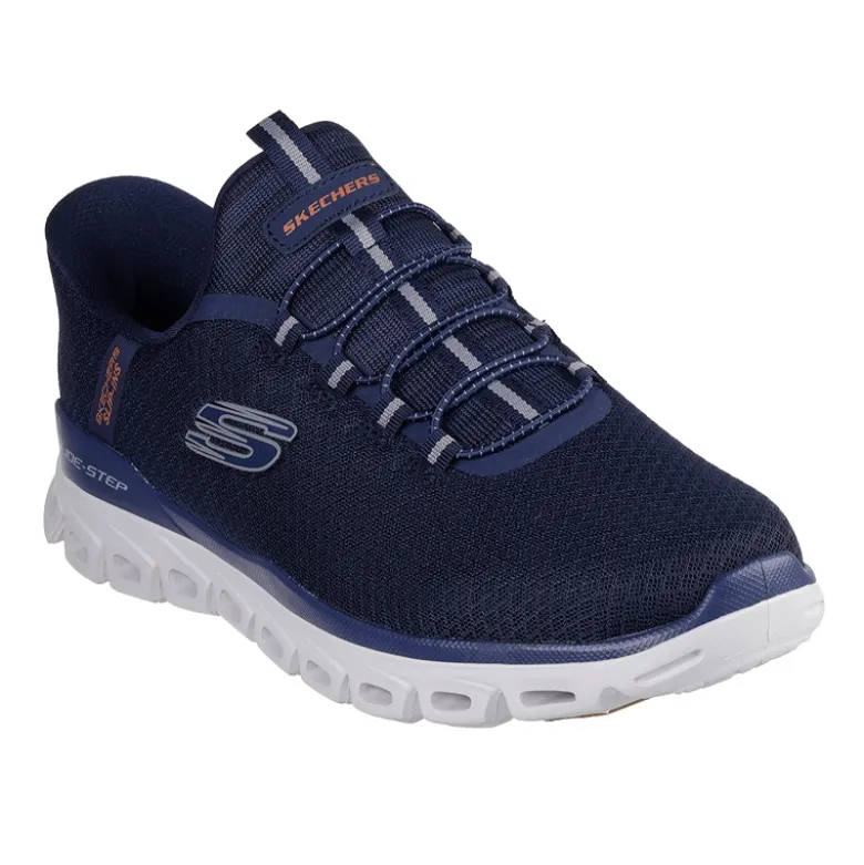 Basket Skechers Slip-ins Step Noxus bleu marine Homme