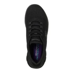Basket Skechers Summits Femme Noire