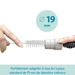 Brosse de nettoyage 15 mm pour tuyaux PPC inoxydable Oxyhero