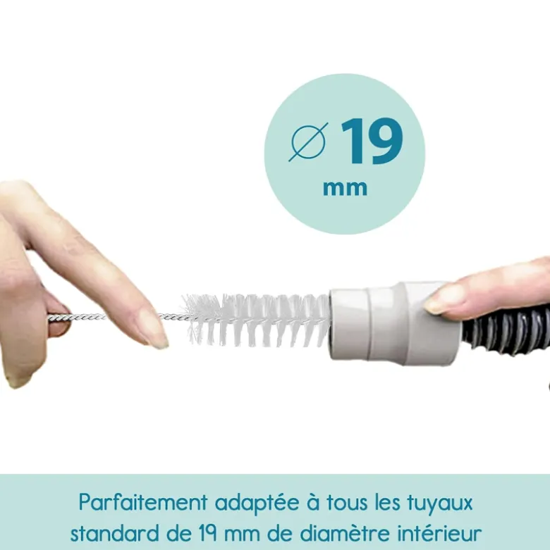 Brosse de nettoyage 15 mm pour tuyaux PPC inoxydable Oxyhero
