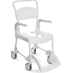 Chaise de douche garde robe à roulettes