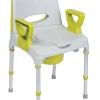 Chaise de douche percée