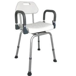 Chaise de douche pivotante Roseau