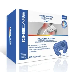 Compresse thermique nuque et épaules au gel microbilles Kinecare