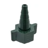Connecteur de tubulure d'oxygène vert 0.5 à 15L/mn