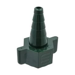 Connecteur de tubulure d'oxygène vert 0.5 à 15L/mn