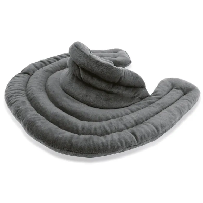 Coussin de nuque à chauffer en graines de lin