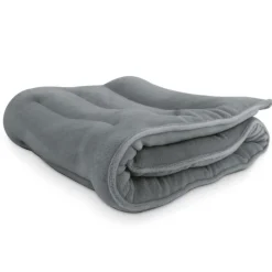 Coussin long lombaire/cervical à chauffer en graines de lin