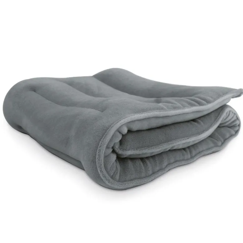 Coussin long lombaire/cervical à chauffer en graines de lin
