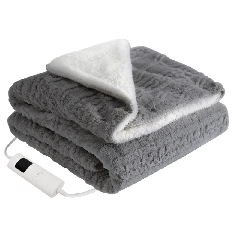 Couverture chauffante ultra douce 157 x 127 cm