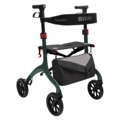 Déambulateur compact en carbone Toronto vert foncé