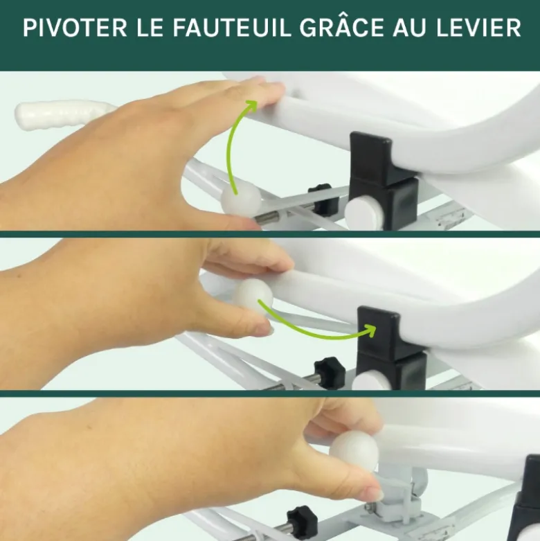 Fauteuil de bain pivotant Stromboli