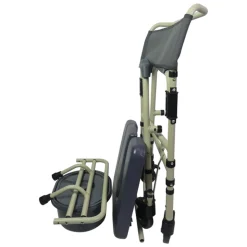 Fauteuil de toilettes mobile pliante Sardaigne beige