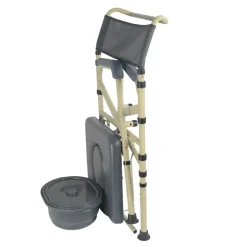 Fauteuil de toilettes pliante Sardaigne beige
