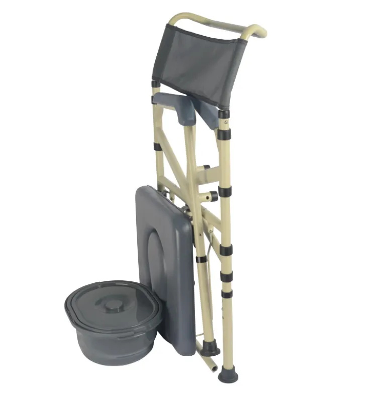Fauteuil de toilettes pliante Sardaigne beige