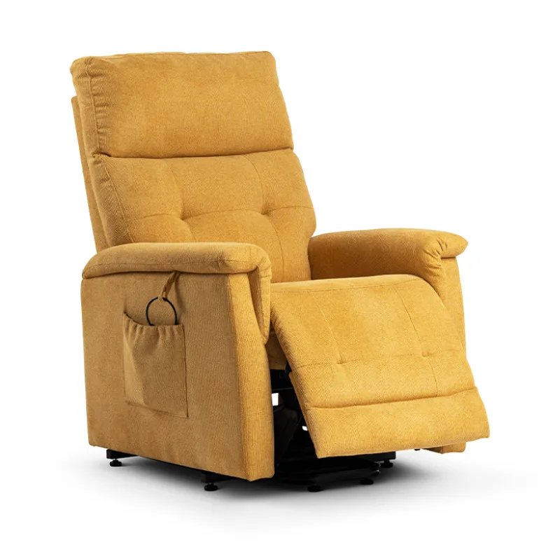 Fauteuil releveur Le Confort 3 fonctions moutarde
