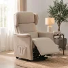 Fauteuil Releveur Le Portofino 4 fonctions Marron Aquaclean