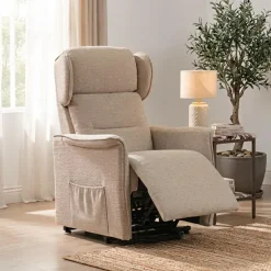 Fauteuil Releveur Le Portofino 4 fonctions Marron Aquaclean