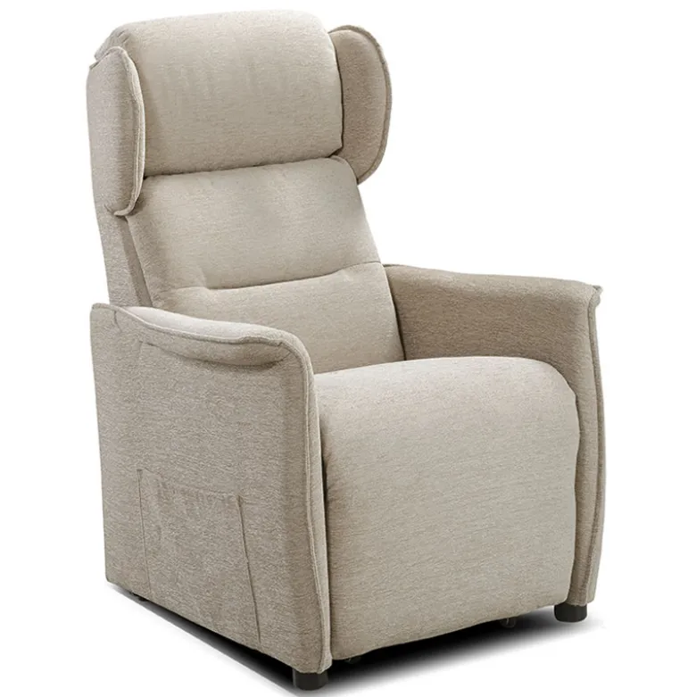 Fauteuil Releveur Le Portofino 4 fonctions Marron Aquaclean