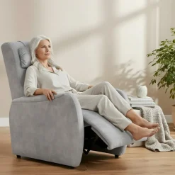 Fauteuil releveur Le Provençal 3 fonctions gris