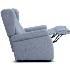Fauteuil releveur Le Venise XXL Bleu 5 fonctions