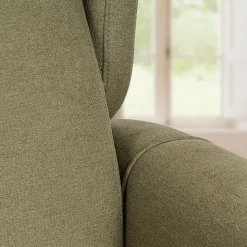 Fauteuil reveleur cosy chauffant 3 fonctions vert olive