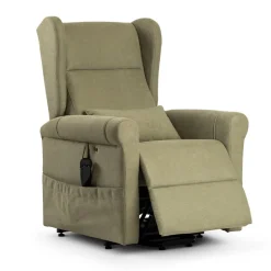 Fauteuil reveleur cosy chauffant 3 fonctions vert olive