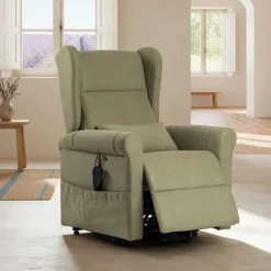 Fauteuil reveleur cosy chauffant 3 fonctions vert olive