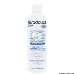Gel lavant dermatologique corps et cheveux Rivadouce