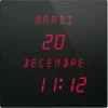 Horloge grand affichage