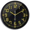 Horloge silencieuse contraste