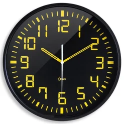 Horloge silencieuse contraste