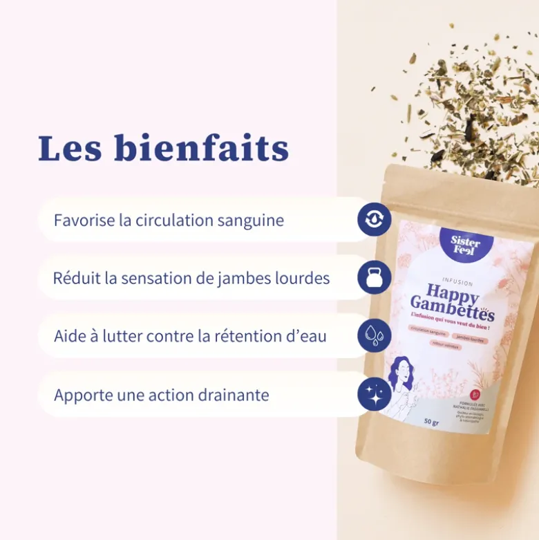 Infusion Happy gambettes Sister feel 50g
