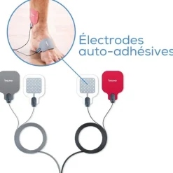 Kit de 8 électrodes de rechange Beurer EM 59